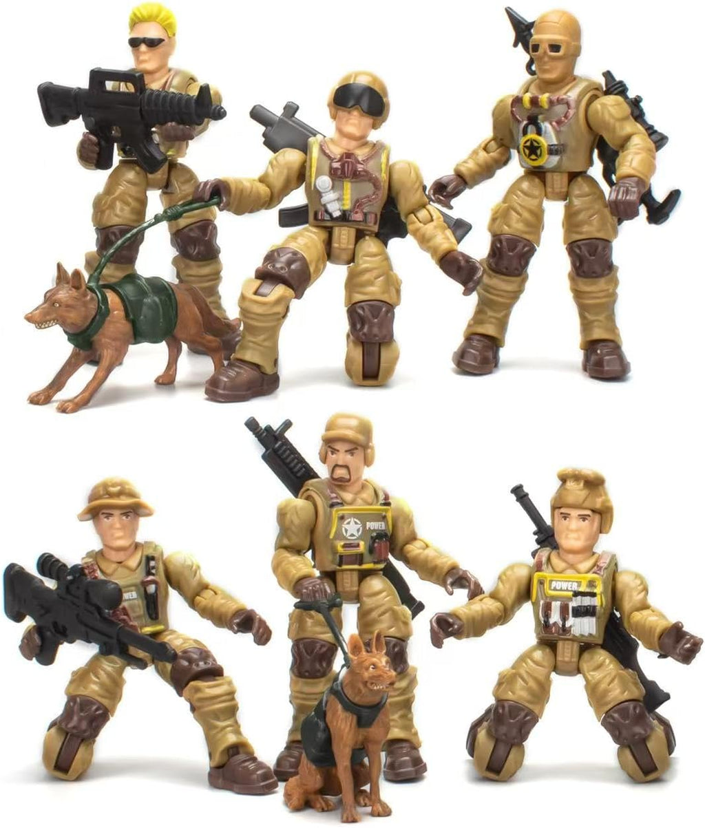 Army Men Toy Set with Accessories