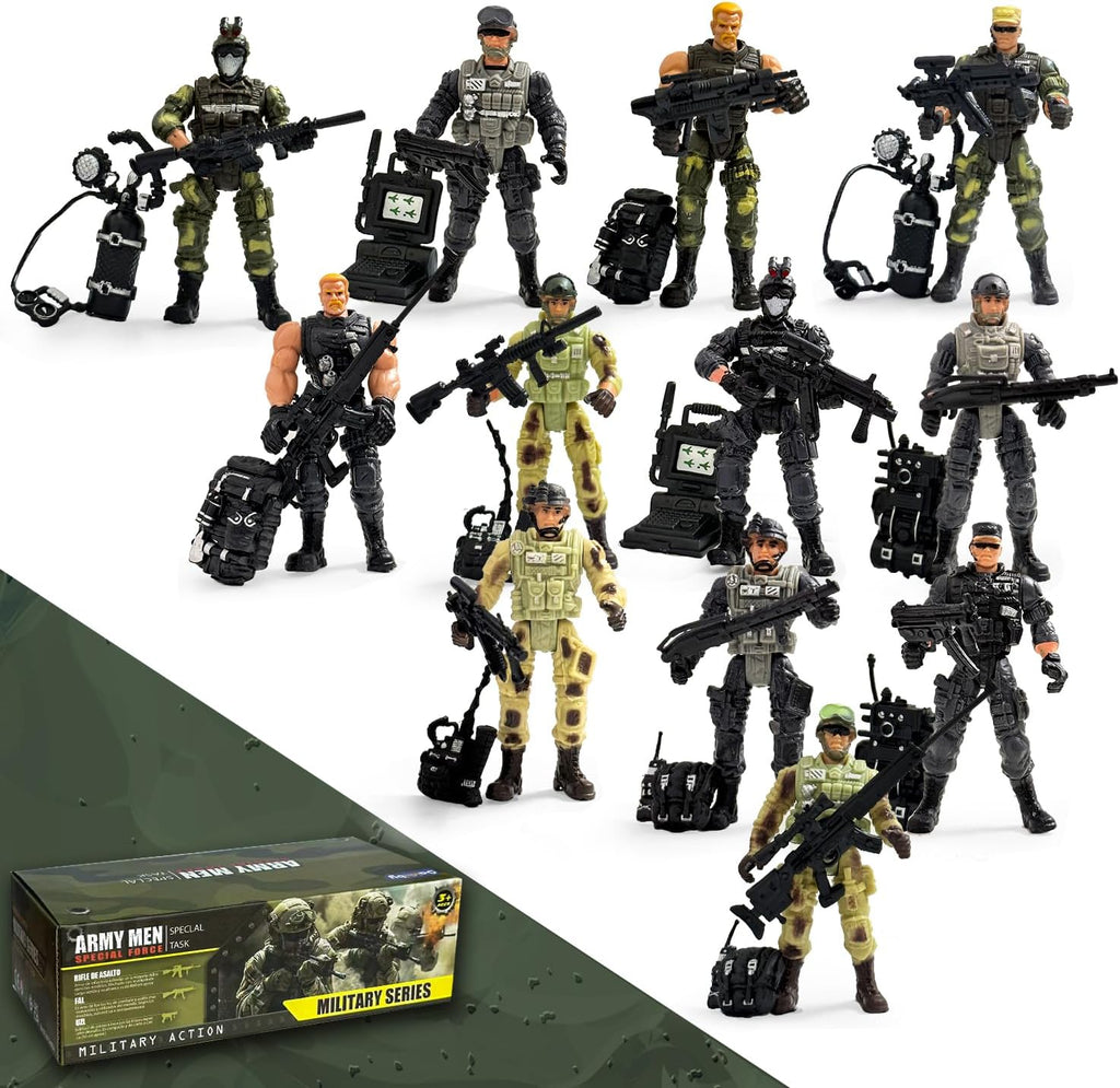 Army Men Action Figures, 6PCS